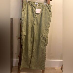 SUPERDOWN CARGO CORDUROY XL PANTS NEW